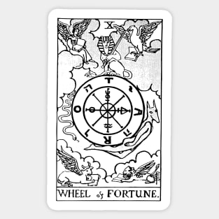 The Wheel of Fortune Sticker